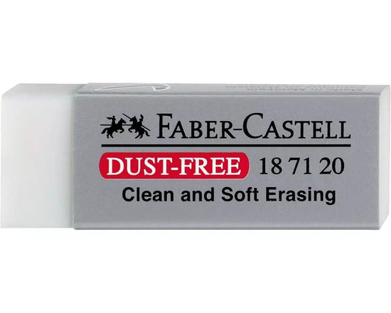 Load image into Gallery viewer, FABER CASTELL ERASER Faber-Castell - White Dust Free Eraser - Item #187120
