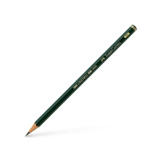 FABER CASTELL GRAPHITE 9000 PENCIL 2H Faber Castell Graphite 9000 Pencils