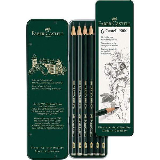 Faber Castell Graphite 9000 Pencil Set Gwartzmans