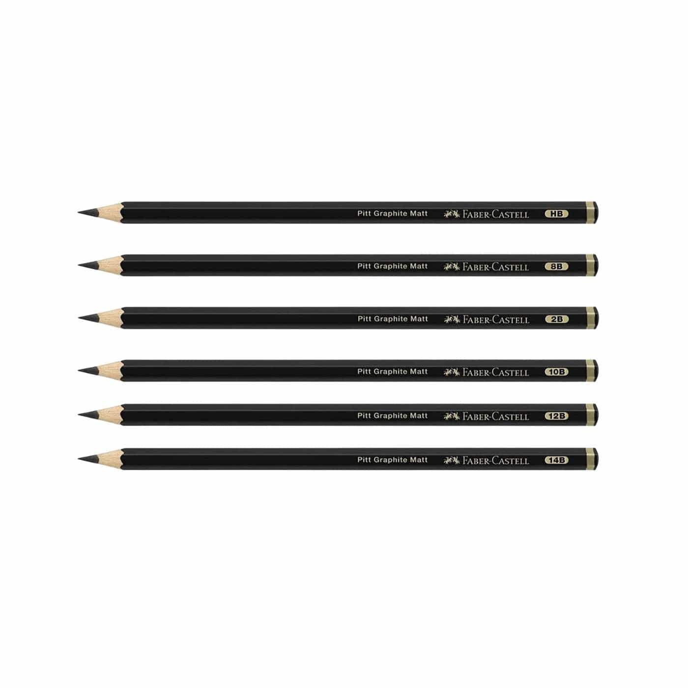 Faber-Castell GRAPHITE PENCILS Faber-Castell - Pitt Graphite Matte Pencils - Individual
