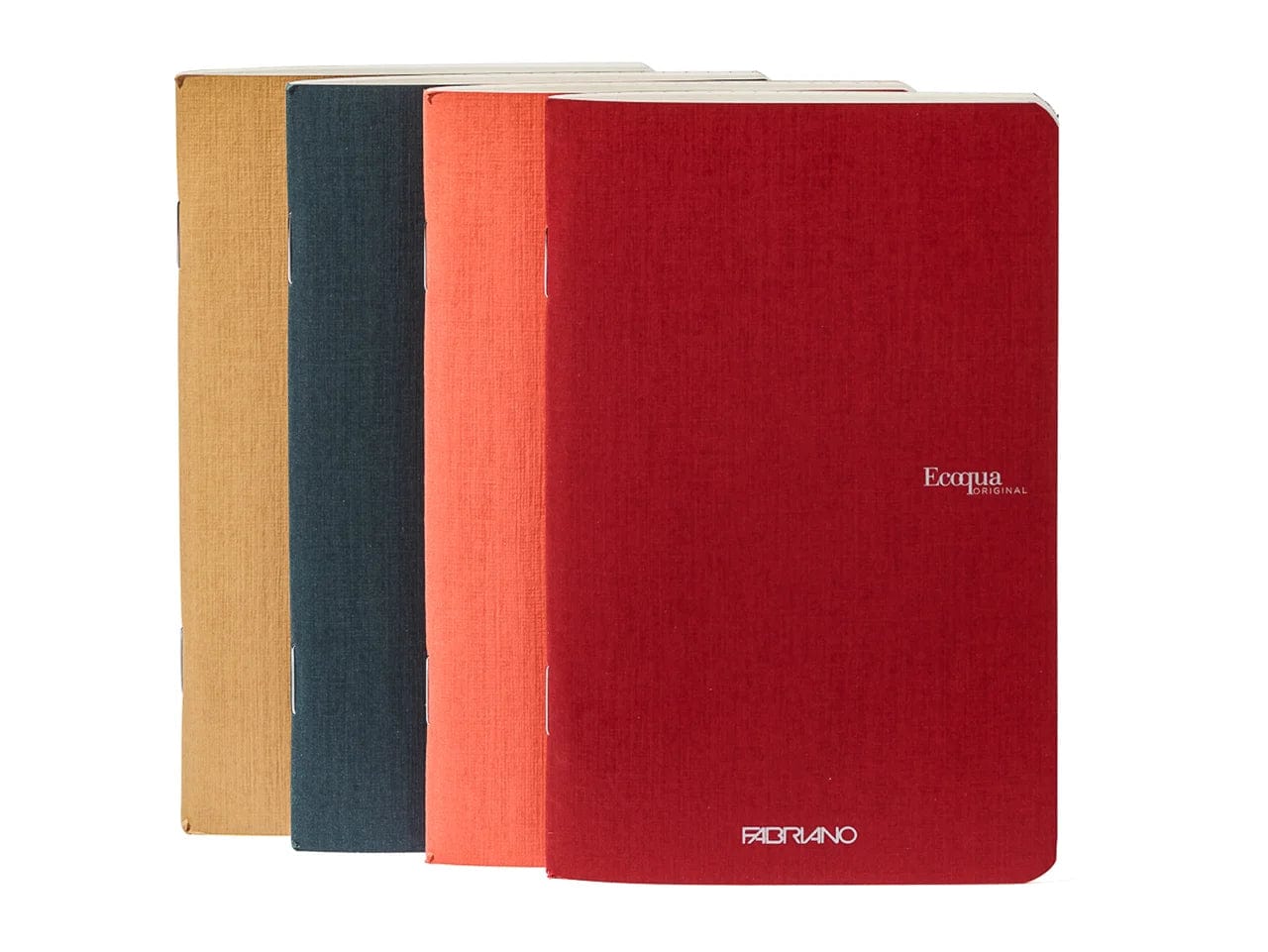 FABRIANO Ecoqua - Pad Set MUTED COLOURS Fabriano - EcoQua - Pocket Size Blank Notepads - Sets of 4