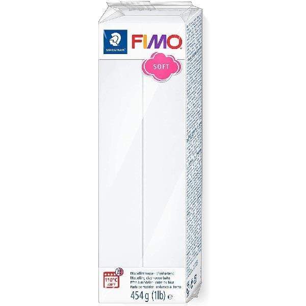 FIMO SOFT MODELLING CLAY Fimo - Soft Modelling Clay - 454Grams - White