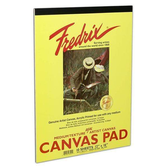 FREDRIX CANVAS PAD Canvas Pad - Fredix - 12x16"