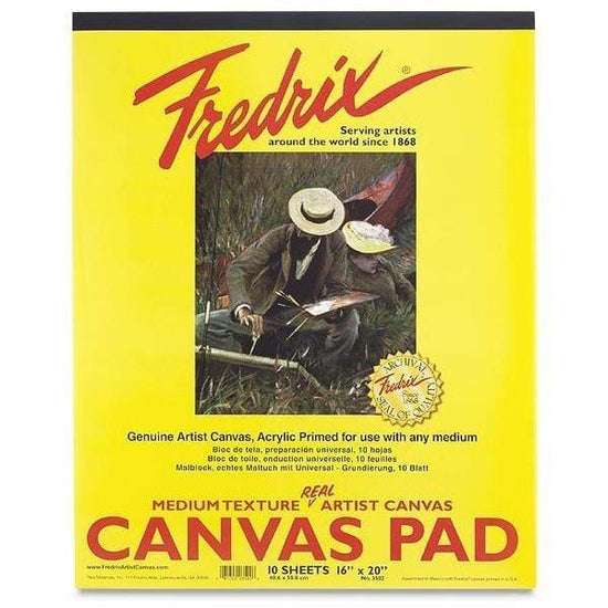 FREDRIX CANVAS PAD Fredrix Canvas Pad 16x20"