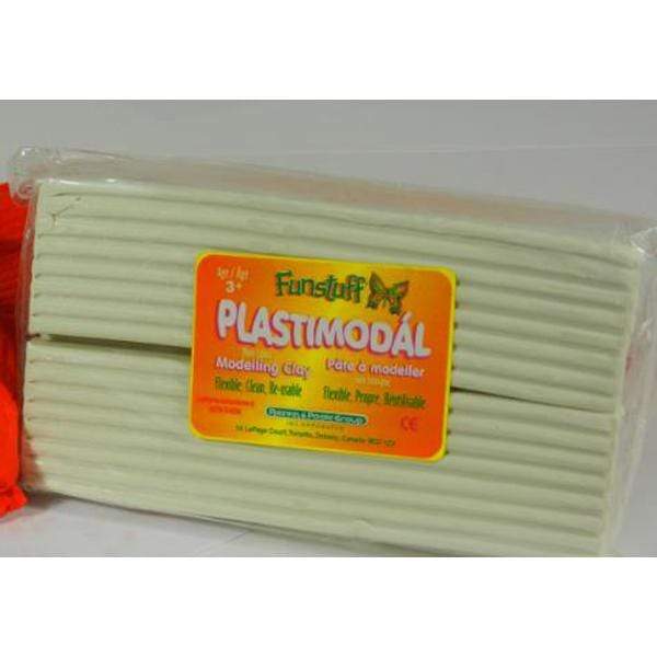FUNSTUFF PLASTIMODAL WHITE 80 Funstuff Plastimodal - 500g