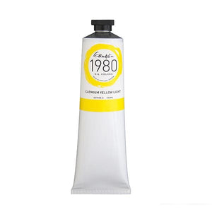 GAMBLIN OIL COLOUR CADMIUM YELLOW LT Gamblin 1980 Oil Colour 150ml - Series 3