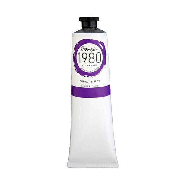 GAMBLIN OIL COLOUR COBALT VIOLET Gamblin 1980 Oil Colour 150ml - Series 3