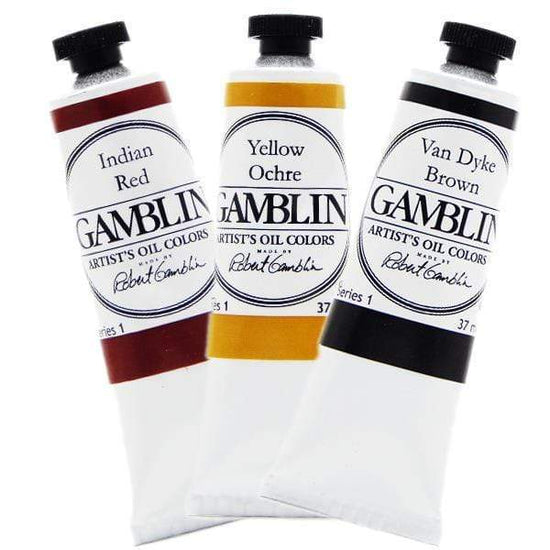 Gamblin Oil Colour 37ml - Series 1  Gwartzmans – Gwartzman's Art Supplies