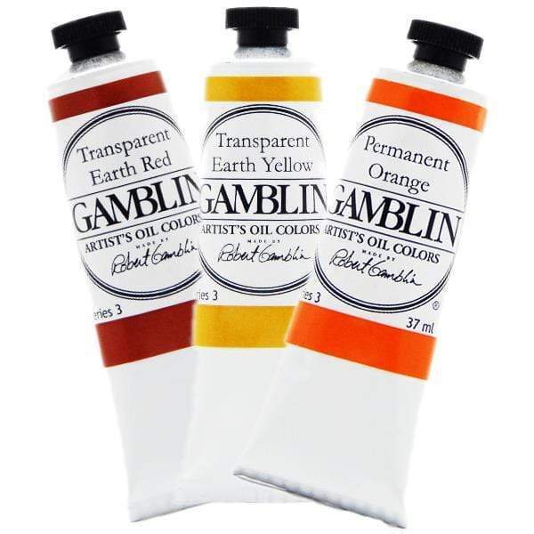 Gamblin Artist's Oil Colors - Lot of (6) of 37ml Tubes - NEW with FAST  Shipping!