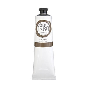 GAMBLIN OIL COLOUR RAW UMBER Gamblin 1980 Oil Colour 150ml - Series 1