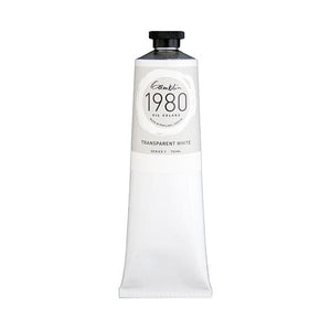 GAMBLIN OIL COLOUR TRANSPARENT WHITE Gamblin 1980 Oil Colour 150ml - Series 1