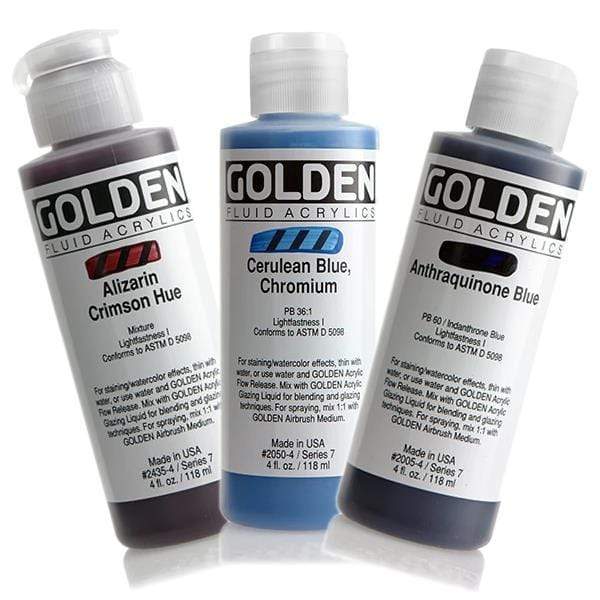 GOLDEN FL 119ML SER7 Golden Fluid Acrylic 119ml Series 7