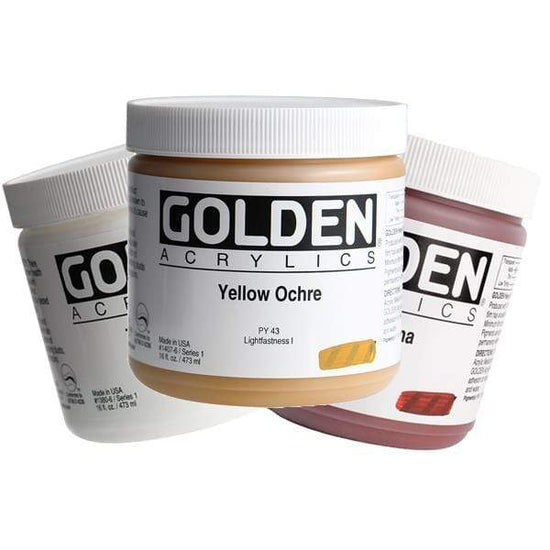 GOLDEN HB 473ML SER1 Golden Heavy Body Acrylic 473ml Series 1