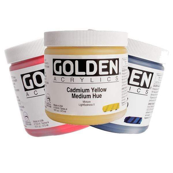 Load image into Gallery viewer, GOLDEN HB 473ML SER4 Golden Heavy Body Acrylic 473ml Series 4
