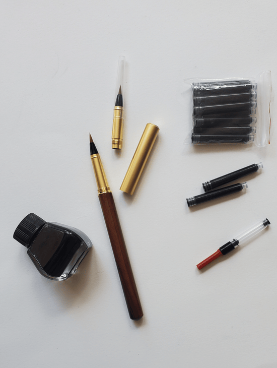 Gwartzman's Art Supplies BRUSH PEN SET Gwartzman's - Deluxe Ink Brush Pen Set