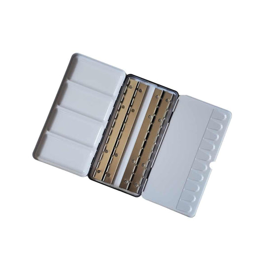 Gwartzman's Art Supplies Metal Travel Palette Gwartzman's - Watercolour Travel Palette - 48 Spaces - 4.5x9"