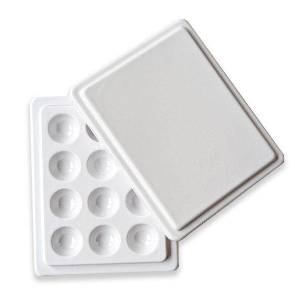 Gwartzman's Art Supplies Palette - Plastic Gwartzman's - Acrylic Stone Ink Palette - 12 Wells