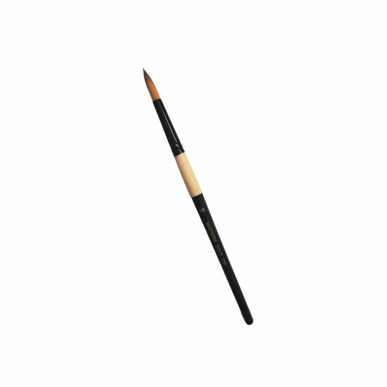 Gwartzman's Art Supplies Synthetic Brush #10 Gwartzman's Masters  series - Gold Taklon Brushes - Series 20R - Round