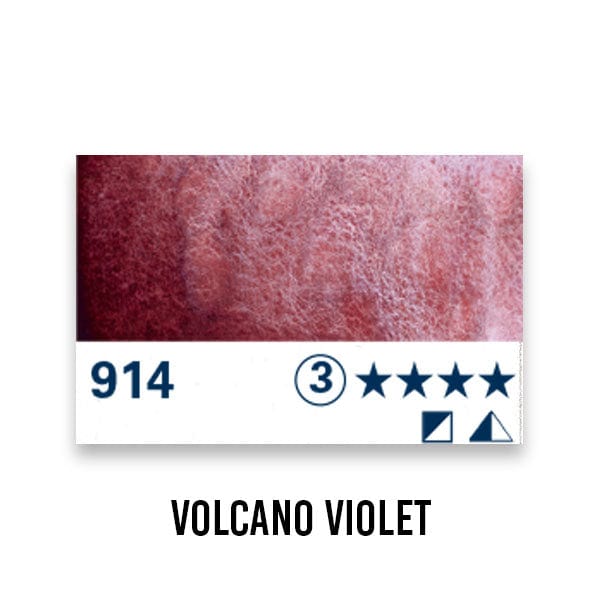 Gwartzman's Art Supplies Volcano Violet Schmincke - Horadam Aquarell - Super Granulation Watercolour - 15mL Tubes