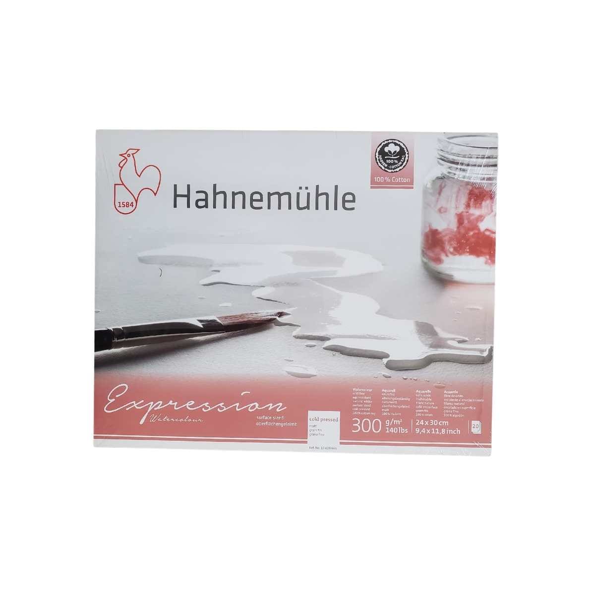 Hahnemühle Watercolour Block Hahnemühle - Expression Watercolour Block - Cold Press - 140lb - 9.45x11.81" - Item #10628666