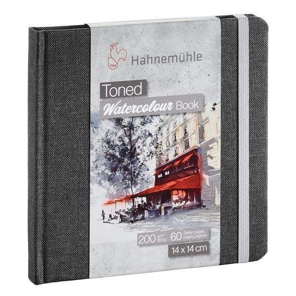 HAHNEMUHLE WC TONED TRAVEL Hahnemuhle Gray Toned Watercolour Book 5.5x5.5"