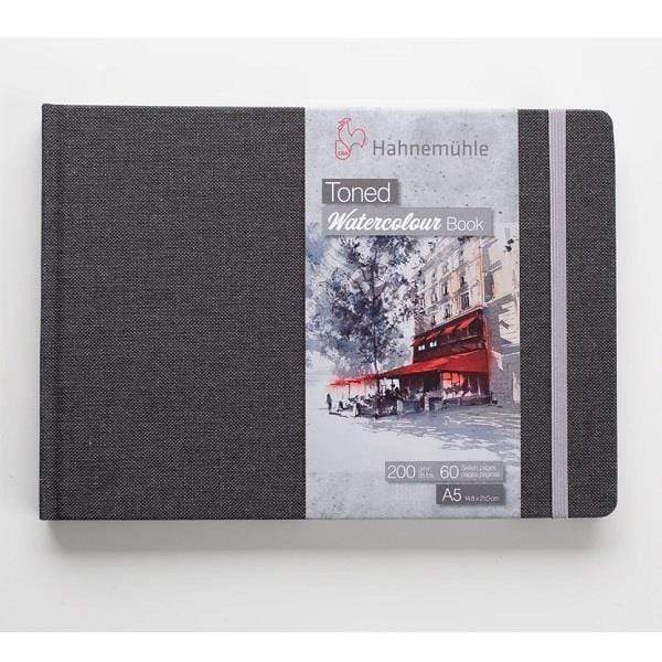 HAHNEMUHLE WC TONED TRAVEL Hahnemuhle Gray Toned Watercolour Book 5.8x8.25"