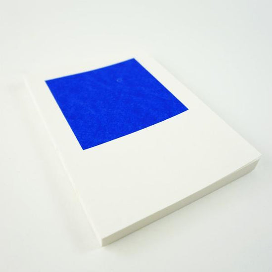 HANADURI HANJI BOOK Hanaduri - Hanji Book - A6 - Blue Square - 105 x 148mm - Item #HBG7