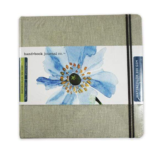 HANDBOOK HEAVY WC JOURNAL Hand·Book - Heavy Watercolour Journal - 8.25x8.25" - Square - 300gsm paper