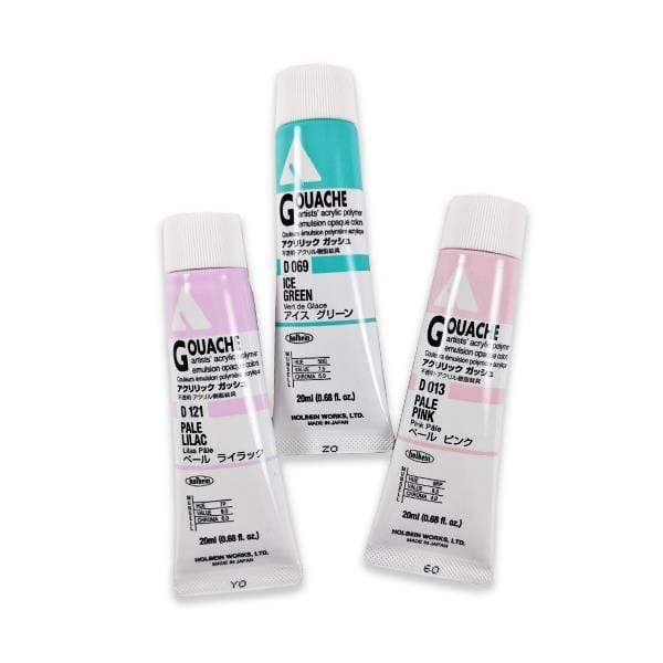 Holbein - Acrylic Gouache - 20mL Tubes - Series A – Gwartzman's Art ...