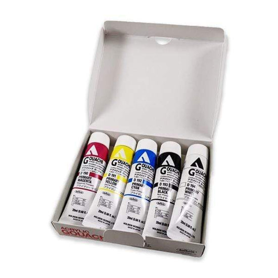 Holbein Designer Gouache 15ml Set of 5 Primary Colors