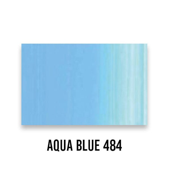 HOLBEIN Acrylic Paint Aqua Blue 484 Holbein - Heavy Body Acrylic Paint - 60mL Tubes - Series A
