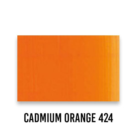 HOLBEIN Acrylic Paint Cadmium Orange 424 Holbein - Heavy Body Acrylic Paint - 60mL Tubes - Series E