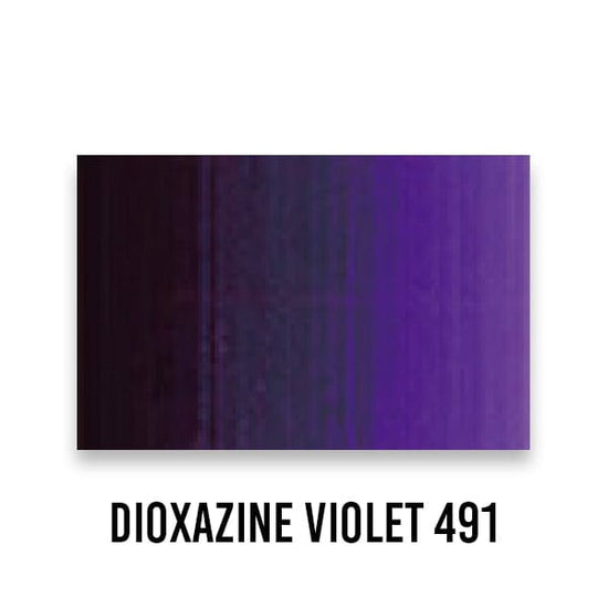 HOLBEIN Acrylic Paint Dioxazine Violet 491 Holbein - Heavy Body Acrylic Paint - 60mL Tubes - Series C