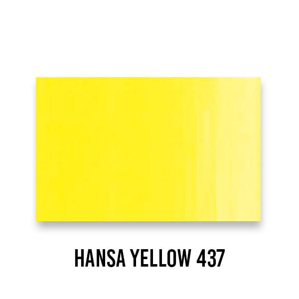 HOLBEIN Acrylic Paint Hansa Yellow 437 Holbein - Heavy Body Acrylic Paint - 60mL Tubes - Series B