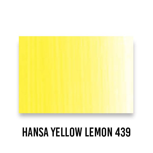 HOLBEIN Acrylic Paint Hansa Yellow Lemon 439 Holbein - Heavy Body Acrylic Paint - 60mL Tubes - Series B