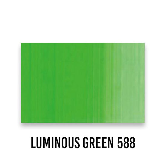 HOLBEIN Acrylic Paint Luminous Green 588 Holbein - Heavy Body Acrylic Paint - 60mL Tubes - Series C