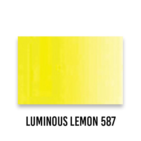 HOLBEIN Acrylic Paint Luminous Lemon 587 Holbein - Heavy Body Acrylic Paint - 60mL Tubes - Series C