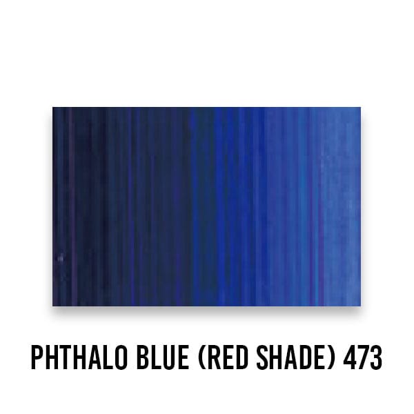 HOLBEIN Acrylic Paint Phthalo Blue (Red Shade) 473 Holbein - Heavy Body Acrylic Paint - 60mL Tubes - Series B