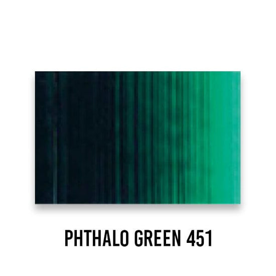 HOLBEIN Acrylic Paint Phthalo Green 451 Holbein - Heavy Body Acrylic Paint - 60mL Tubes - Series B