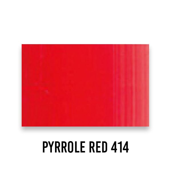 HOLBEIN Acrylic Paint Pyrrole Red 414 Holbein - Heavy Body Acrylic Paint - 60mL Tubes - Series C