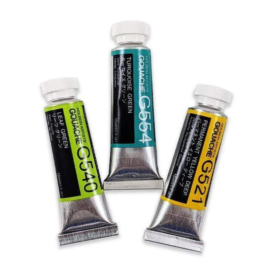 Holbein Heavy Body Artist Acrylics - Primary Set of 5