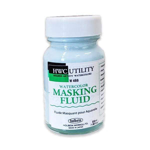 
                
                    Load image into Gallery viewer, HOLBEIN MASKING FLUID Holbein - Masking Fluid - Watercolour - 55ml - Glass Jar
                
            