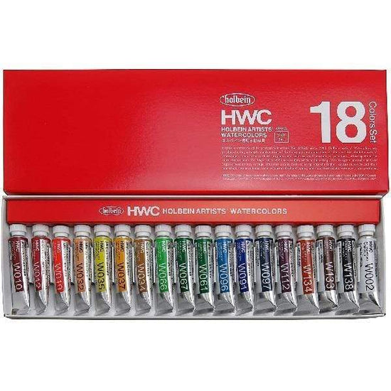 Holbein Artist's Watercolors Set of 24 5ml Tubes W405