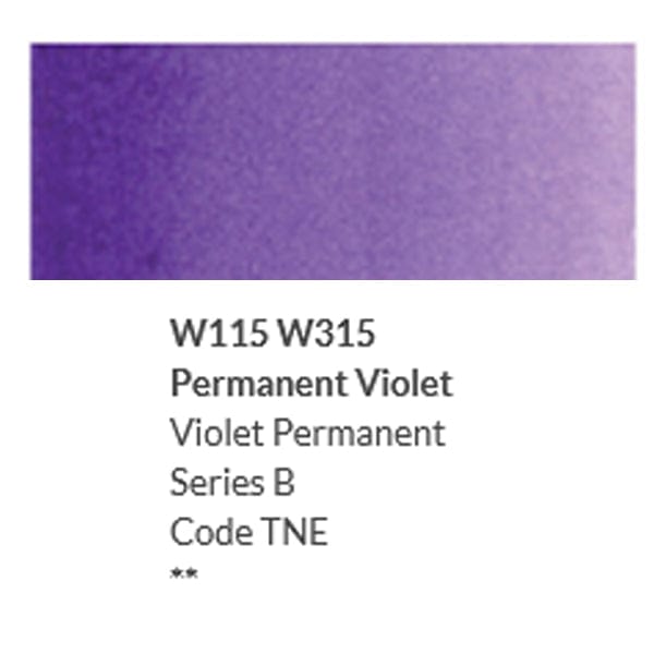 HOLBEIN Watercolour Tubes PERMANENT VIOLET Holbein - Artists' Watercolour - 5ml Tubes - Series B