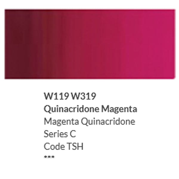HOLBEIN Watercolour Tubes QUINACRIDONE MAGENTA Holbein - Artists' Watercolour - 5ml Tubes - Series C