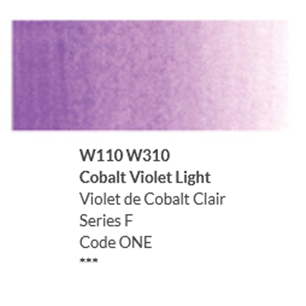 HOLBEIN WC TUBE COBALT VIOLET LIGHT Holbein - Artists' Watercolour - 5ml Tubes - Series F