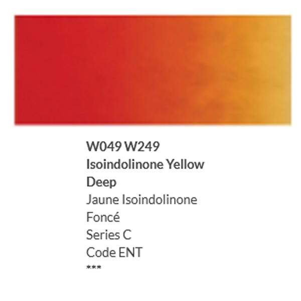 HOLBEIN WC TUBE ISOIN YELLOW DEEP Holbein - Artist's Watercolour Tubes - 5ml - Series C