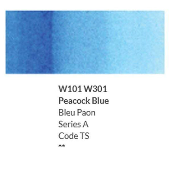 HOLBEIN WC TUBE PEACOCK BLUE Holbein - Artist's Watercolour Tubes - 5ml - Series A
