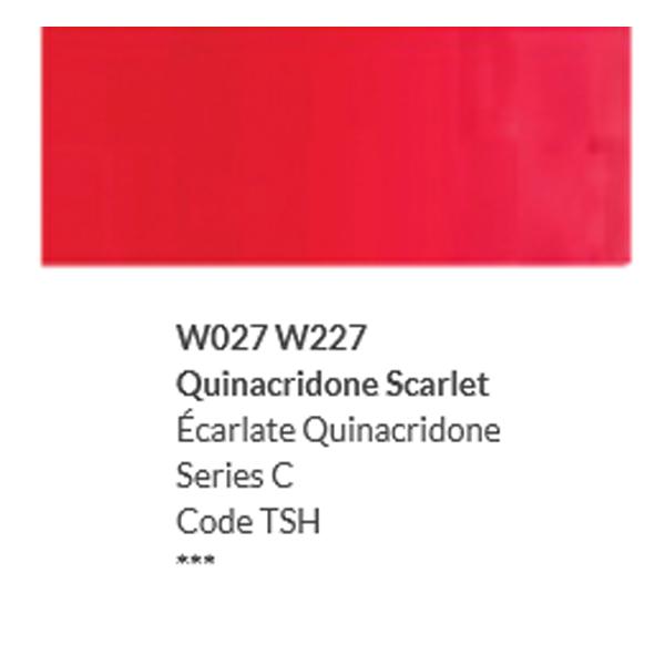 HOLBEIN WC TUBE QUINACRIDONE SCARLET Holbein - Artist's Watercolour Tubes - 5ml - Series C