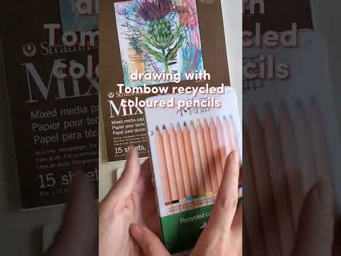 Tombow - Recycled Coloured Pencil - Set of 12 - Item #51625